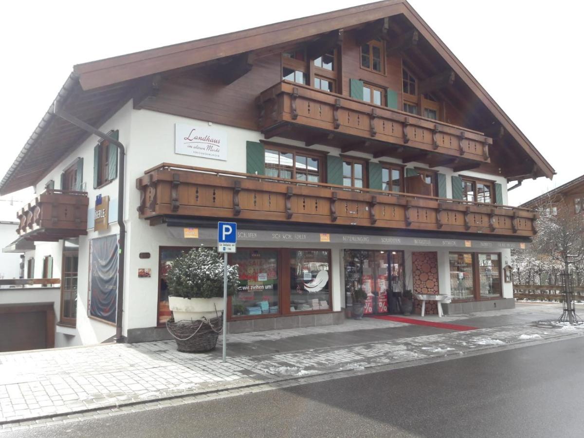 Ferienwohnungen Alpentraum - Landhaus Im Oberen Markt Oberstdorf Exteriör bild